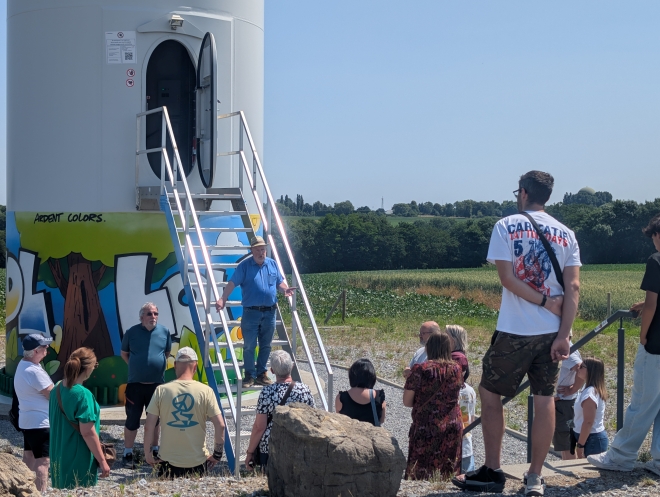 hesbenergie coopérative d'énergie durable verte renouvelable éolien éolienne boneffe geer hesbaye biomasse hydroélectricité visites fournisseur d'énergie verte locale