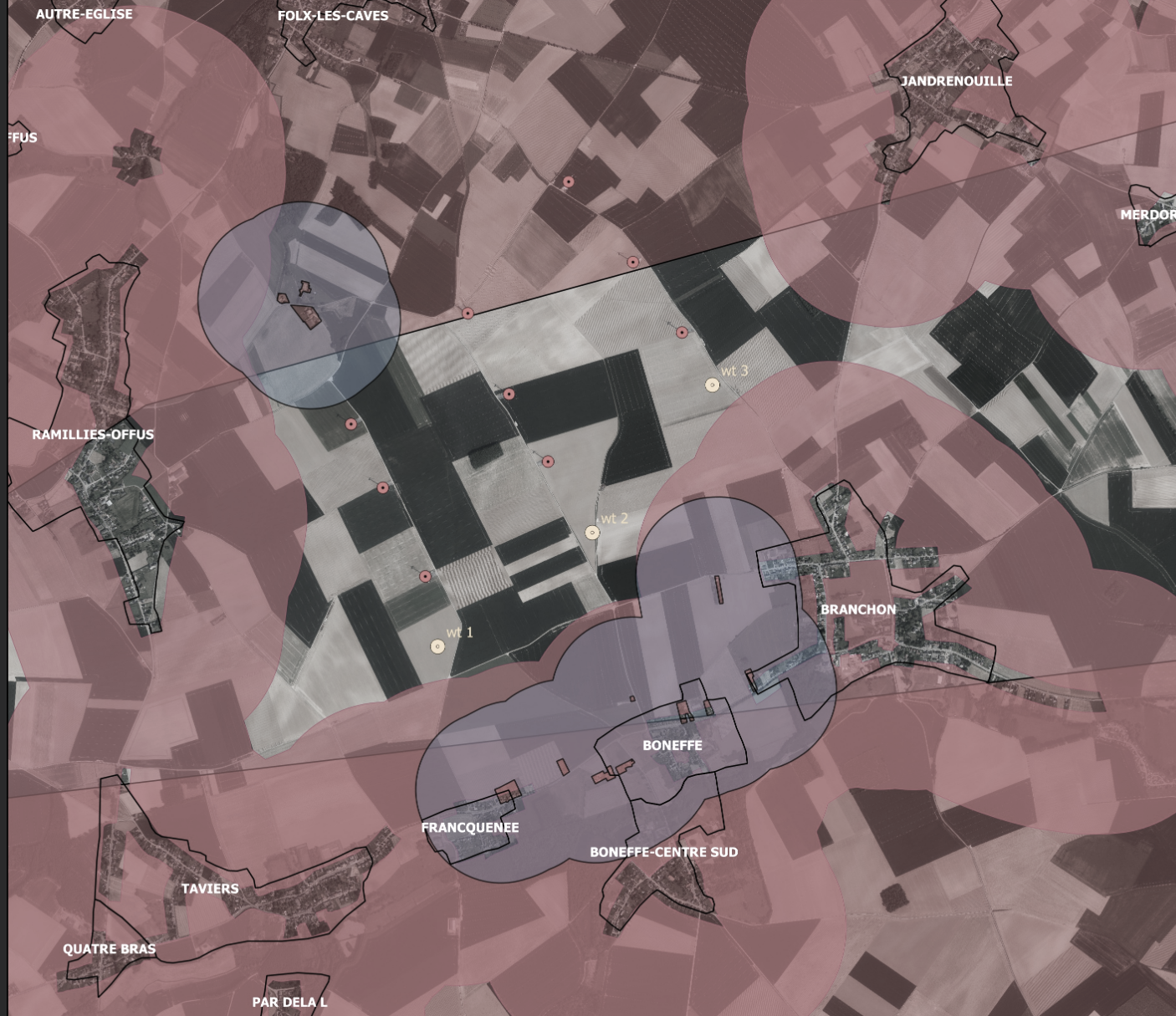 boneffe 2 extension éoliennes parc éolien eghezée