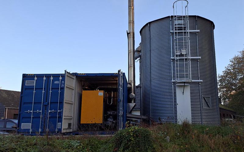 Hesbenergie - Chaufferie bois de HAIM asbl à Sclayn - Novembre 2024